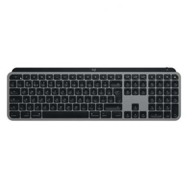 Logitech MX Keys Teclado Inalambrico USB para Mac/iPad - Teclas Retroiluminadas con Deteccion de Proximidad de Manos - Iluminaci