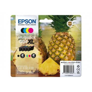 Epson 604XL Pack de 4 Cartuchos de Tinta Originales - C13T10H64010