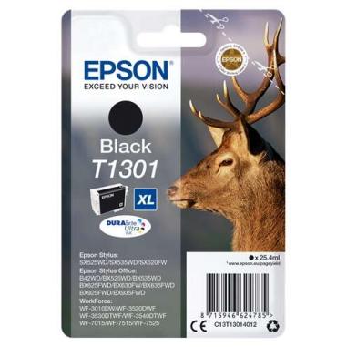 Epson T1301 Negro Cartucho de Tinta Original - C13T13014012