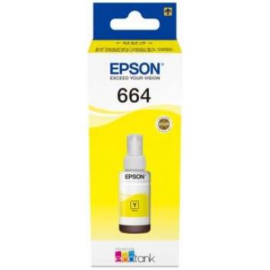 Epson T6644 Amarillo Botella de Tinta Original - C13T664440