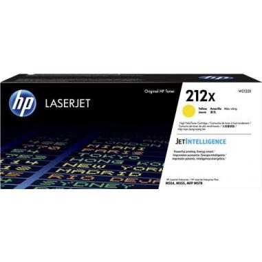 HP W2122X Amarillo Cartucho de Toner Original - 212X