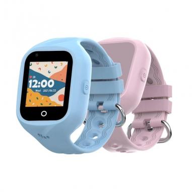 Celly Smartwatche Kids 4G 2 Correas Azul y Rosa