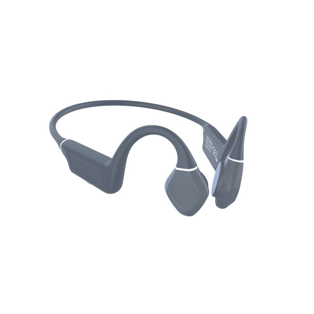 LEOTEC EARPHONES CONDUCCION OSEA KURI GRIS- BATERIA 180MAH-IPX5-LLAMADAS