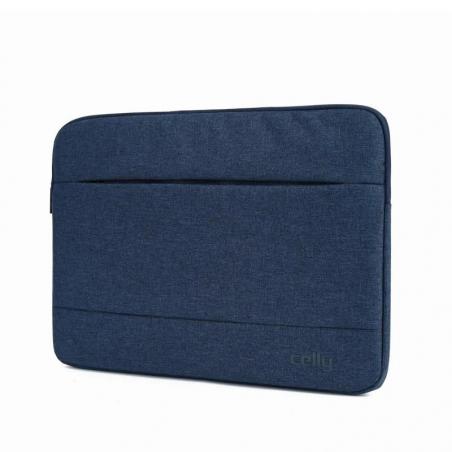 Celly Funda Portatil Sleeve hasta 16" Azul