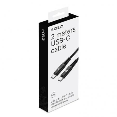 Celly Cable Usb-c a Usb-c 100W