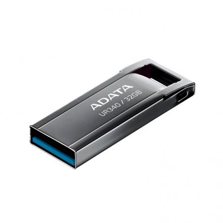 ADATA Lapiz USB UR340 32GB USB 3.2 Metal Black