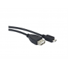 CABLE USB LANBERG MICRO M A USB-A F 2.0 OTG NEGRO 15CM OEM