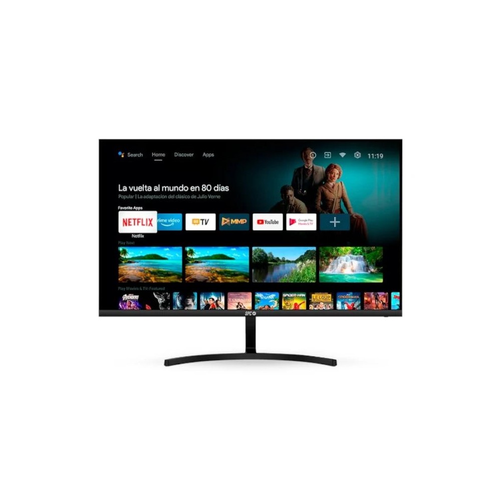 SPC Monitor 27" FHD Smart+Chromecat  12V MM Wf
