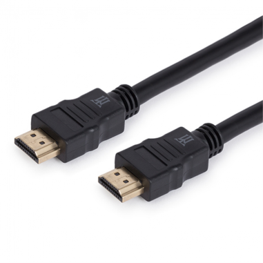 CABLE MAILLON BASIC HDMI DORADO CONECTOR  HIGH SPEED  BC NEGRO 3.0M