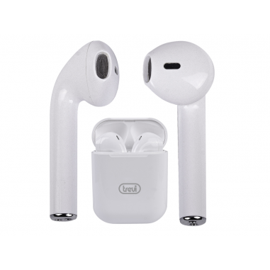 MINI AURICULARES TREVI  BLUETOOTH SPORT INALAMBRICO HMP 1222 AIR BLANCO