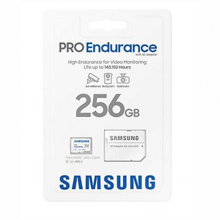 Samsung MicroSDHC Pro Endurance 256GB Clase 10 c/a