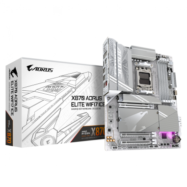 PLACA BASE GIGABYTE X870 A ELITE WF7 ICE G10