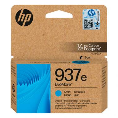 HP 937e Cyan Cartucho de Tinta Original - 4S6W6NE