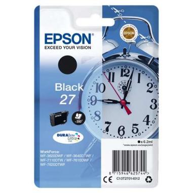 Epson T2701 (27) Negro Cartucho de Tinta Original - C13T27014012