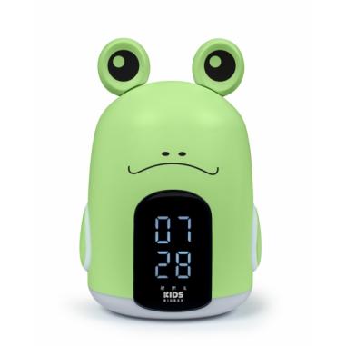 Bigben Kids Despertador Luz Nocturna Tactil - Alarma y Luz Nocturna - 3 Sonidos de Alarma - Intensidad Ajustable - Pantalla con 