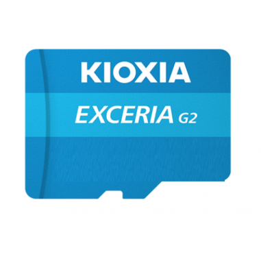 MICRO SD KIOXIA 256GB EXCERIA G2 W/ADAPTOR