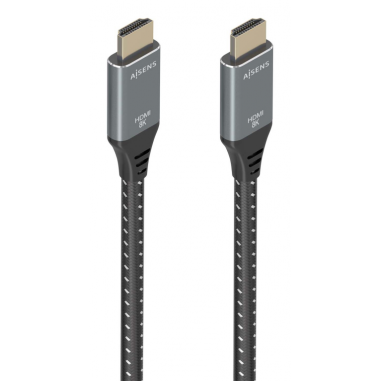 CABLE HDMI AISENS V2.1 ULTRA ALTA VELOCIDAD 8K@60HZ 48GBPS M/M 5.0M