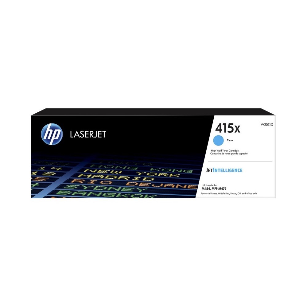 HP Tóner 415X Cyan
