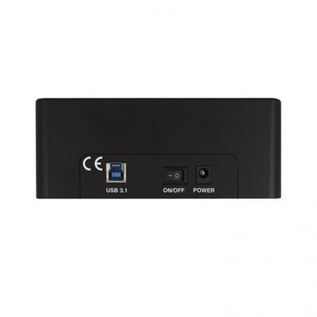 Ewent EW7014 Dock Station Dual 2.5"-3.5" USB 3.1