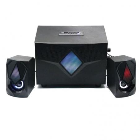 Ewent EW3526 Altavoces Gaming 2.1 bt, lector usb