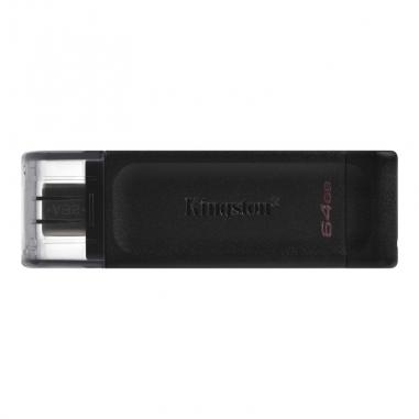 Kingston DataTraveler DT70 64GB USB C 3.2  Negro