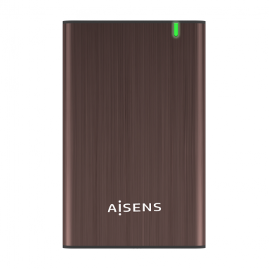 AISENS CAJA EXTERNA 2.5" ASE-2525BWN 9.5MM SATA A USB 3.0 USB3.1 GEN1 MARRON