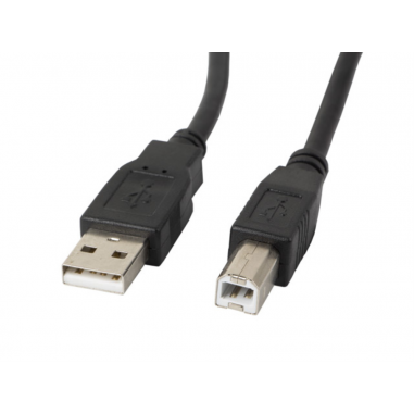 CABLE LANBERG IMPRESORA USB MACHO A USB MACHO NEGRO 5 M