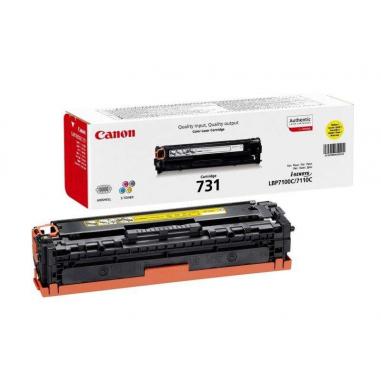 Canon 731 Amarillo Cartucho de Toner Original - 6269B002