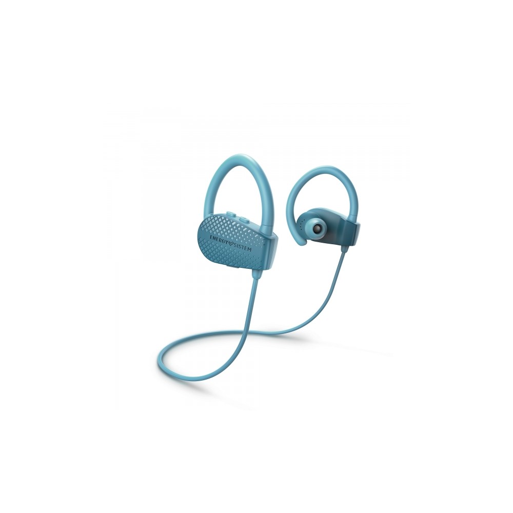 Energy Sistem Auricular Deportivo - Bluetooth 5.1 - Microfono Integrado - Resistente al Sudor - Secure-Fit - Sonido Equilibrado 