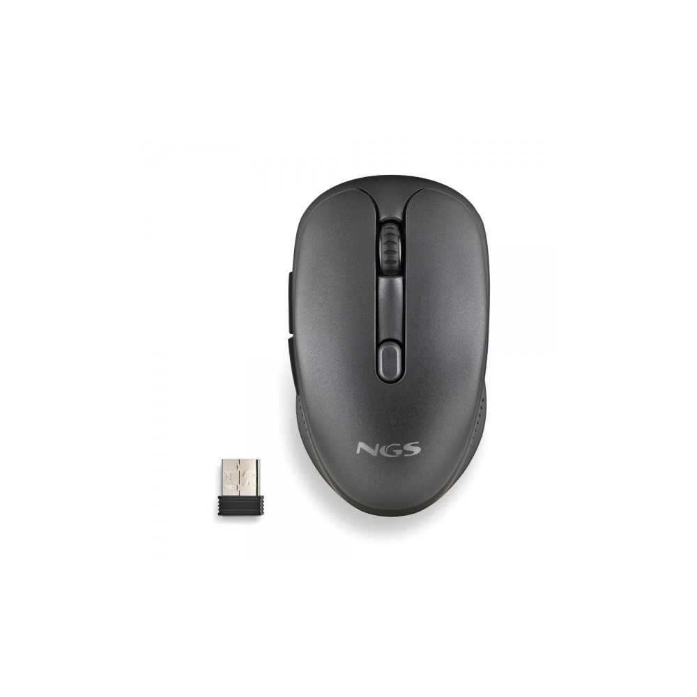 NGS Evo Peep Raton Laser Inalambrico 3200dpi - Conexiones: 2.4 GHz USB-A + Bluetooth 5.1 + Bluetooth 5.1 - 5 Botones - Uso Diest
