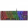 Mars Gaming MK80 Teclado Gaming Mecanico - TKL Compacto - Iluminacion RGB - Teclas Doble Inyeccion - Switches Antipolvo - Multip