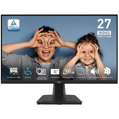 MSI MP275Q  Monitor 27" IPS WQHD100h VGA HDMI MM