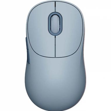 Xiaomi Wireless Mouse 3 Raton Inalambrico con Adaptador de 2.4GHz y Bluetooth 1200dpi - 5 Botones - Uso Diestro - Color Azul