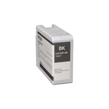 Epson SJIC36P Negro Cartucho de Tinta Original - C13T44C140/SJIC36P(K)