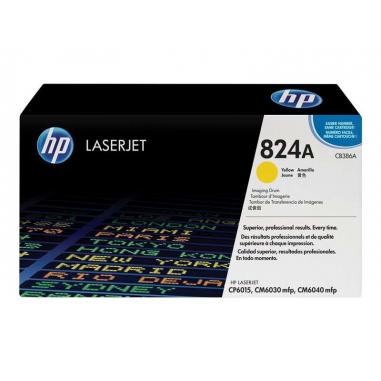 HP CB386A Amarillo Tambor de Imagen Original - 824A (Drum)