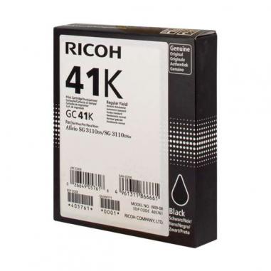 Ricoh GC41 Negro Cartucho de Gel Original - 405761