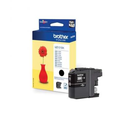 Brother LC121 Negro Cartucho de Tinta Original - LC121BKBP