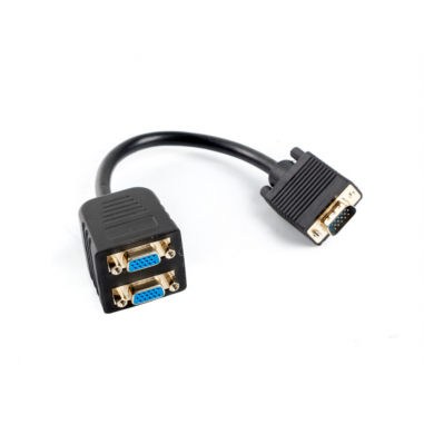 ADAPTADOR LANBERG VGA/VGA X2 20CM