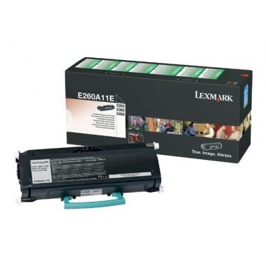 Lexmark E260/E360/E460/E462 Negro Cartucho de Toner Original - E260A11E