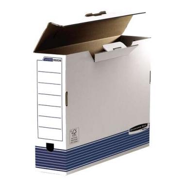 Fellowes Bankers Box Caja de Archivo Definitivo 100mm A3 - Montaje Automatico Fastfold - Carton Reciclado Certificacion FSC