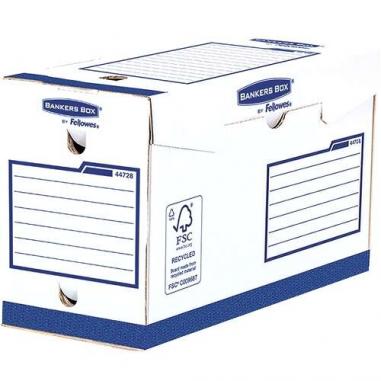 Fellowes Bankers Box Basic Pack de 20 Cajas de Archivo Definitivo A4+ 150mm - Extra Resistente - Montaje Manual - Carton Recicla