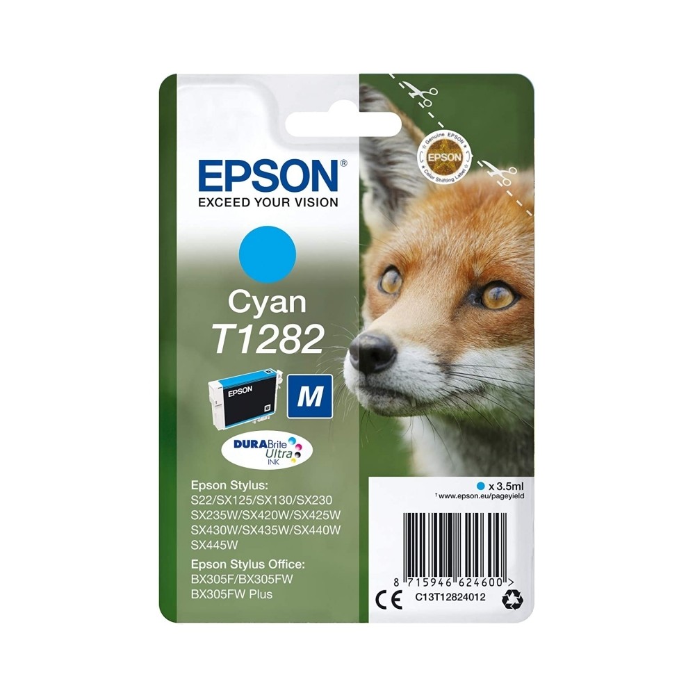Epson Cartucho T1282 Cyan