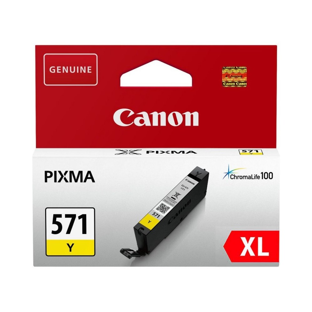 Canon Cartucho CLI-571YL XL Amarillo