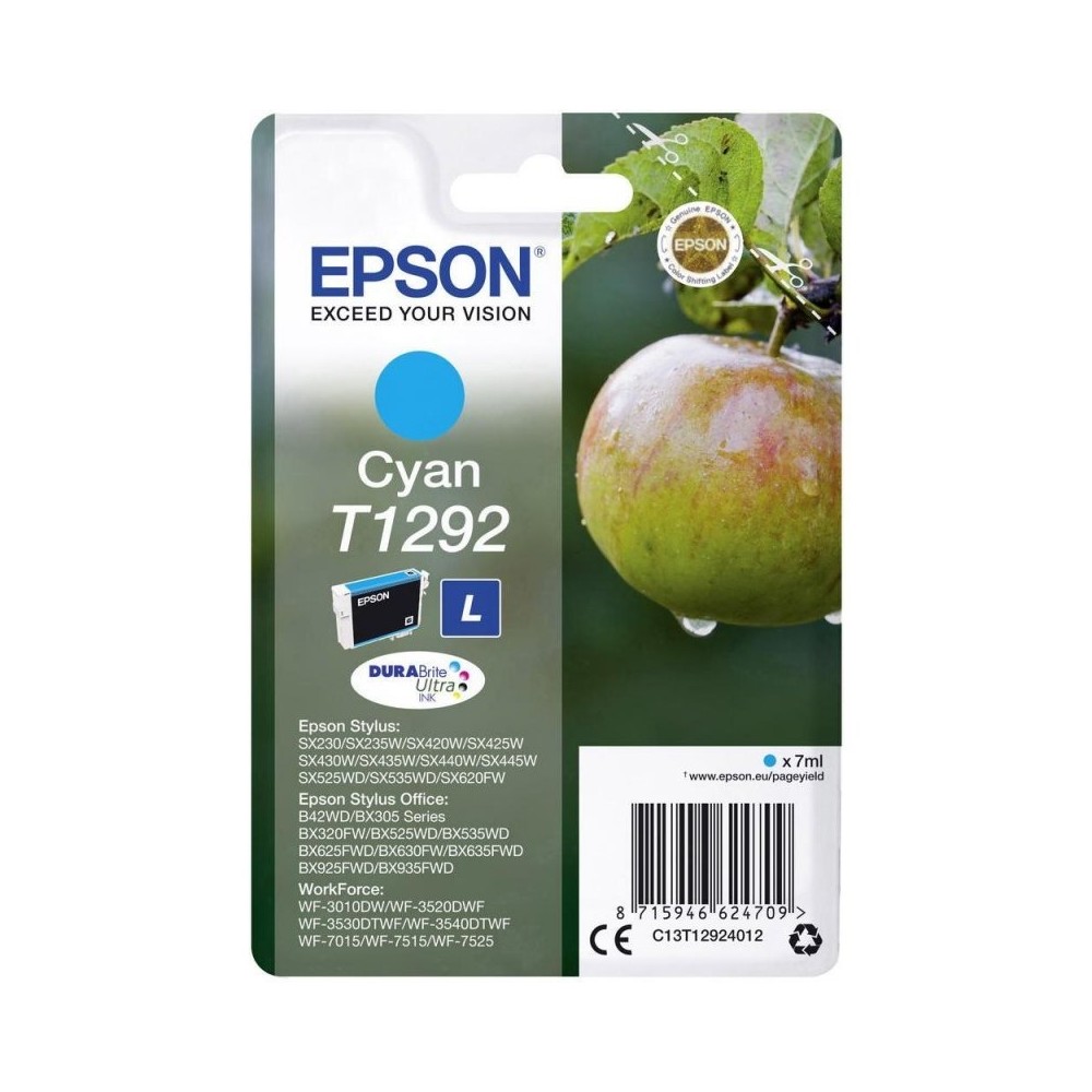Epson Cartucho T1292 Cyan
