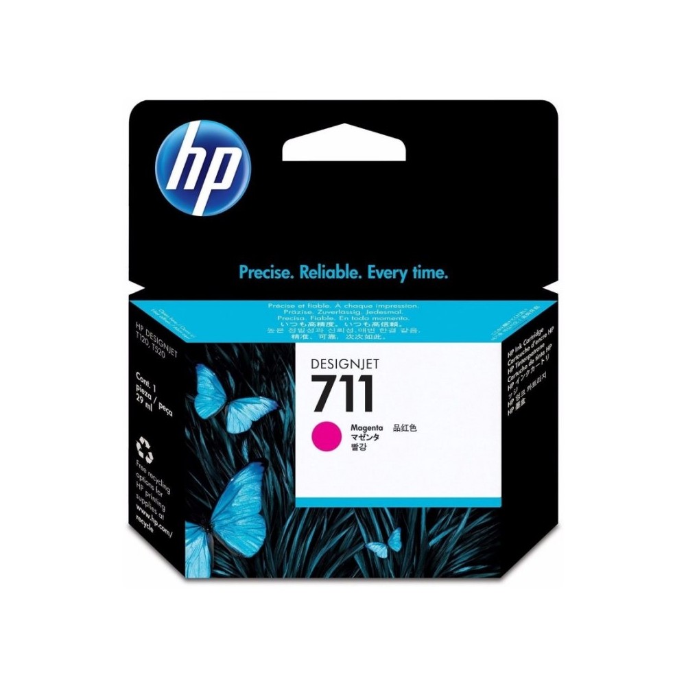 HP Cartucho 711 Magenta