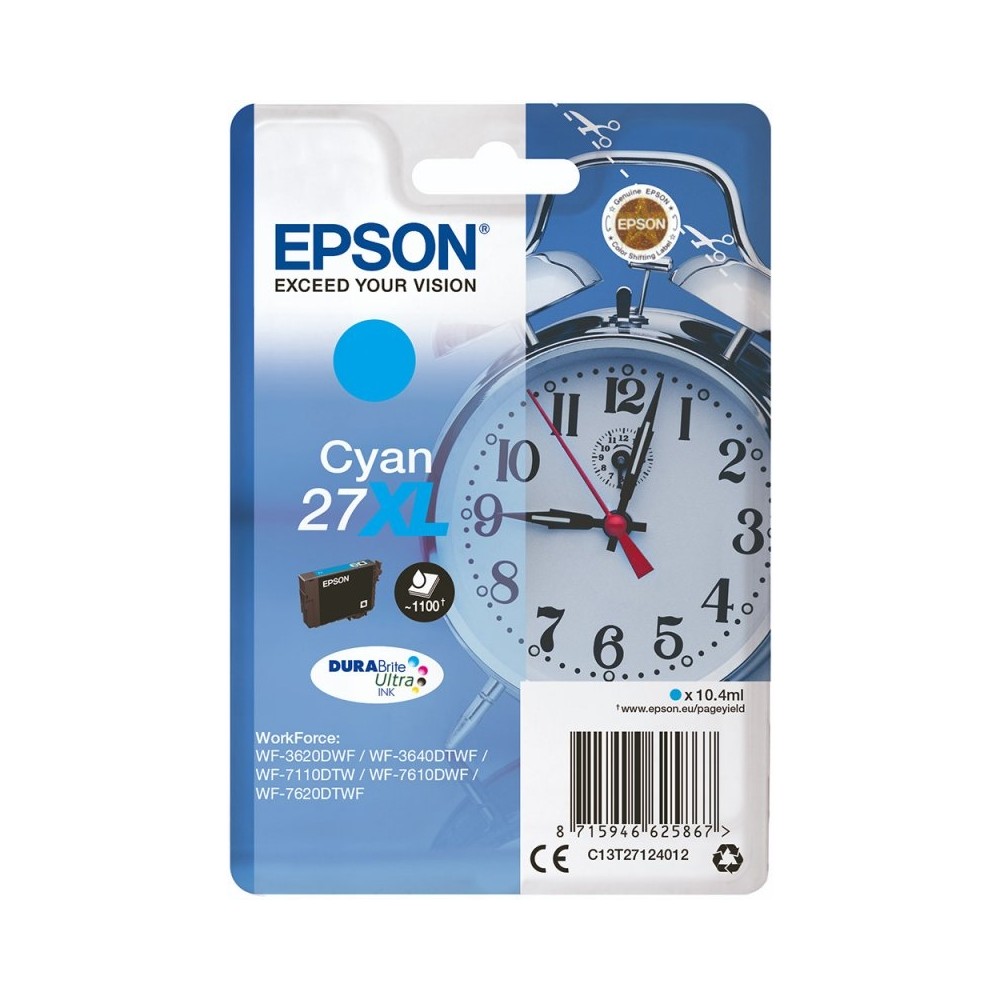 Epson Cartucho T2712XL Cyan