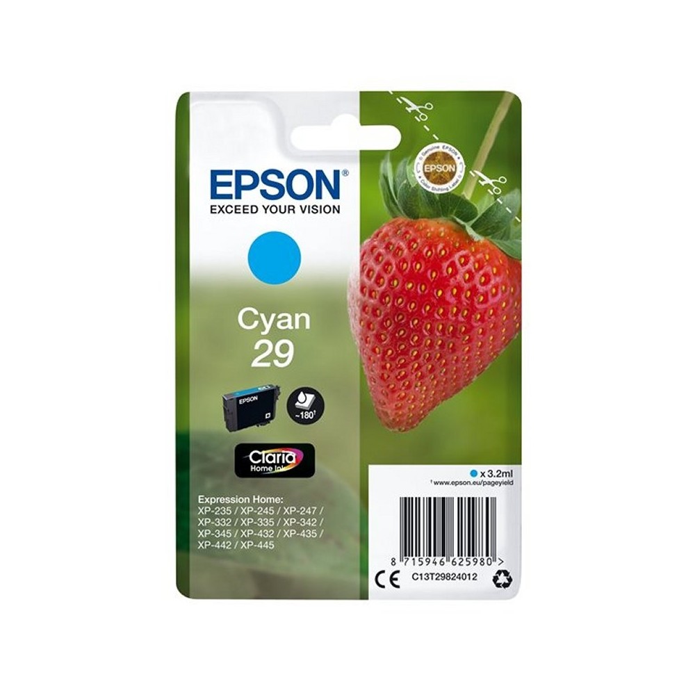 Epson Cartucho T2982 Cyan