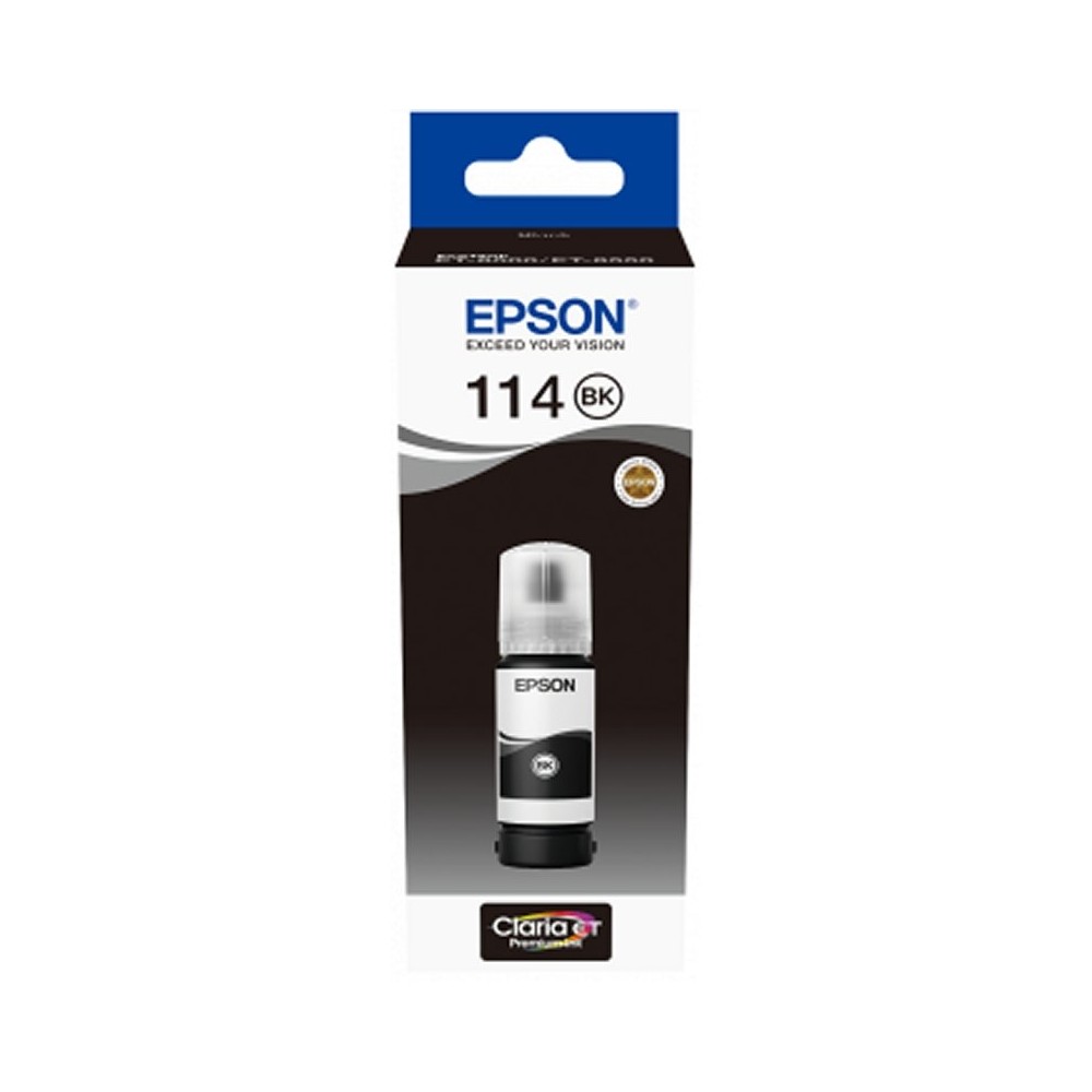 Epson Botella Tinta Ecotank 114 Negro