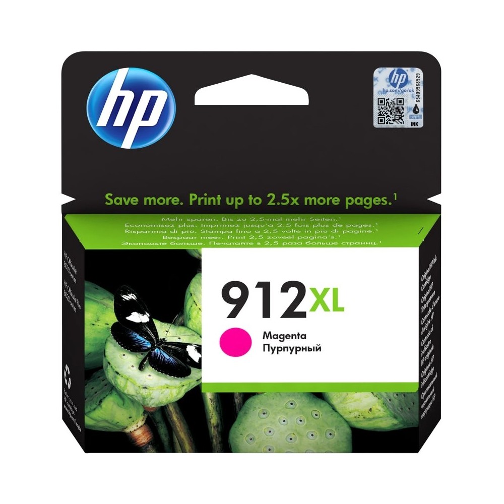 HP Cartucho 912XL Magenta