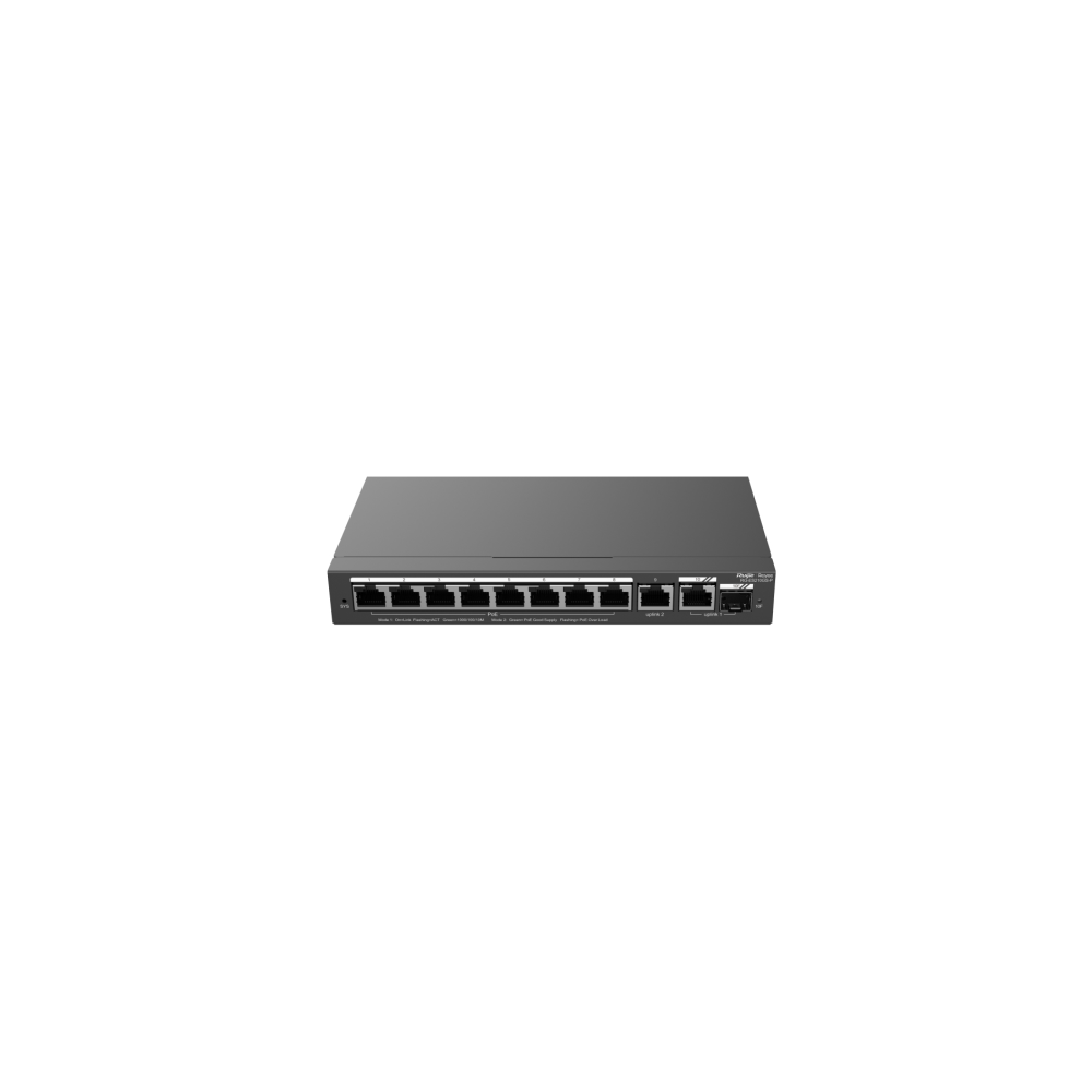 SWITCH RUIJIE REYEE RG-ES210GS-P GIGALAN 10p SFP 1p POE+ 120w